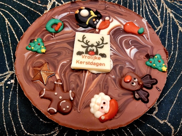 Kerst Chocolade Plak Deluxe