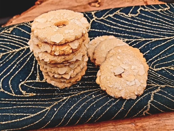 Kerstkransjes Klein Amandelschaafsel